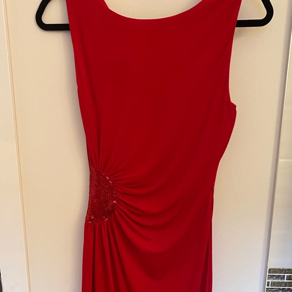 Calvin Klein Red Sequin Gown - Picture 5 of 5